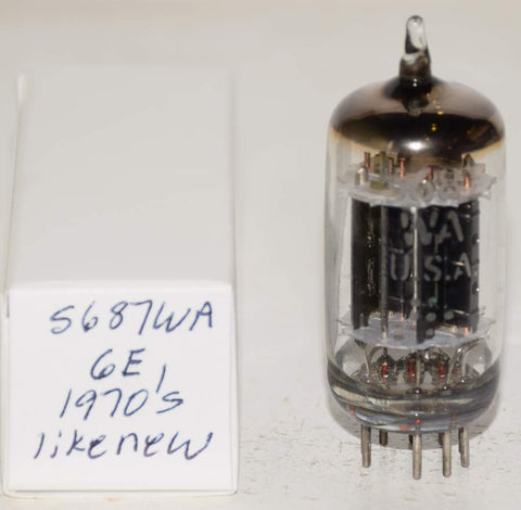 5687WA GE used/tests like new 1970's (44/45ma) (highest Ma and Gm)