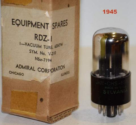 (!!!!) (Single) JAN-CHS-6SN7W Sylvania