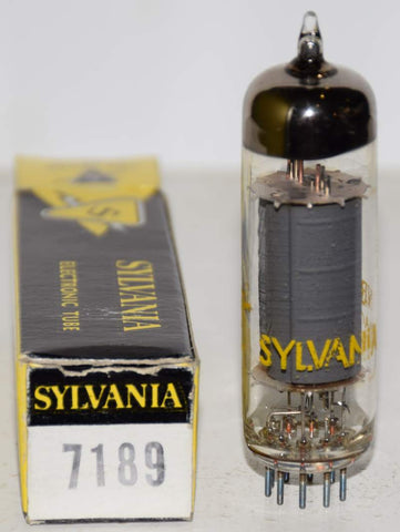 7189 Sylvania gray plate NOS 1960's (55ma)