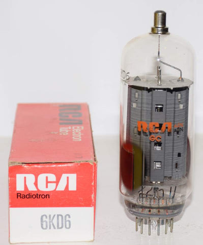 6KD6 Sylvania branded RCA NOS 1970's (87ma)