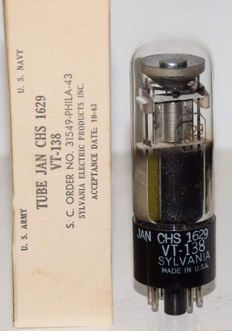 (!!) (BEST VALUE) JAN-CHS-1629 Sylvania NOS 1943 bright eye (6 in stock)