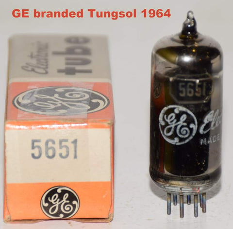 5651 Tungsol branded GE NOS 1964 (1 in stock)