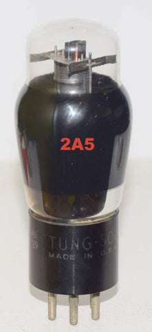 2A5 Tungsol used/tests like new 1940's (82/50)
