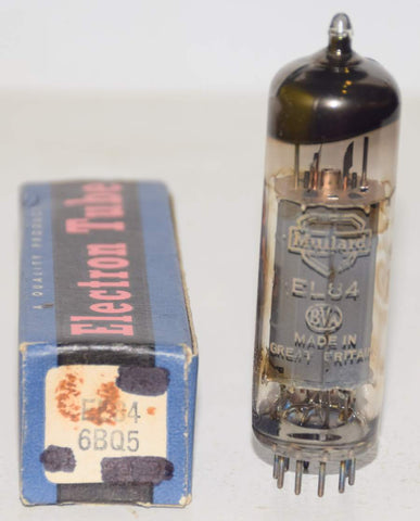 (!!!) (Best Value Single) EL84 Mullard England used/good 1963 (45.8ma)
