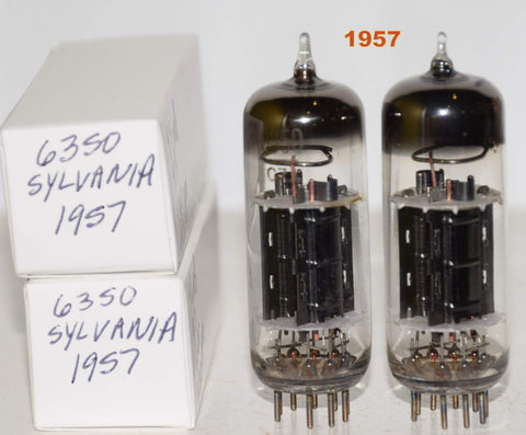 (!!!) (Good Value Pair) 6350 Sylvania black ribbed plates