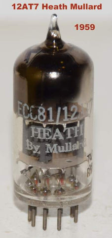(!) 12AT7 Mullard Heath