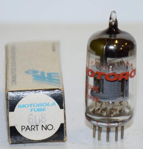 (!!!) (Best Single) 6U8A GE Motorola NOS 1977 (15.2ma/9ma)