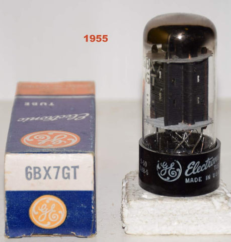 (!!!) (Single 1956) 6BX7GT GE triple mica
