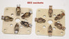 5 pin US made ceramic chassis socket for 803 power tube (2 in stock) 5 pin US made ceramic chassis socket for 803 power tube (2 in stock)