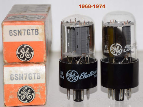 (Read Review) 6SN7GTB GE NOS 1968-1974 (Schiit)
