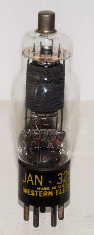 (!!!) (SINGLE) JAN-329A Western Electric 1940's tests like new (30.6ma)