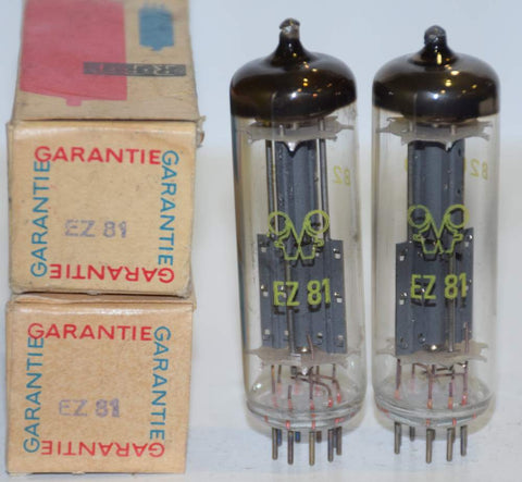 (!!!!) (Recommended Pair) 6CA4 RFT East Germany (Funkwerk) NOS 1970's (47-48/40 and 48-48/40)