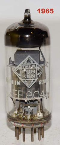 EF804 Telefunken Germany NOS 1965 (3.2ma)