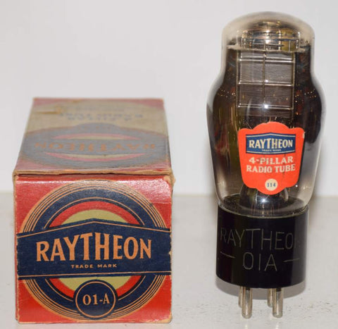01A Raytheon 4-Pillar box plate NOS 1930's (2.8ma)