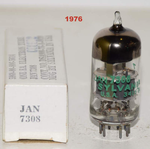 (!!) (Best Single #2) 7308 Sylvania NOS 1976 (12.4/12.8ma)