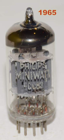 (!!!!) (Best Value 1965) 12AX7 Philips Miniwatt Holland like new 1965 (Gm=1900/1700 and 1.5/1.2ma)