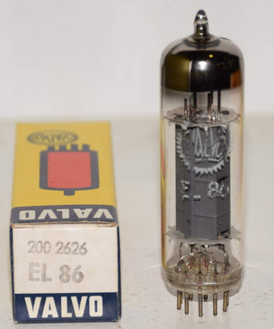 (!!!) (Single) EL86=6CW5 Valvo Holland NOS 1969 (56ma)