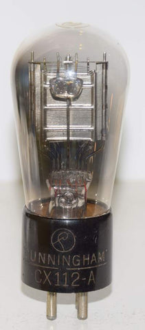 (!) CX-112A RCA Cunningham Balloon ribbed plate engraved base like new 1930 era (9ma)