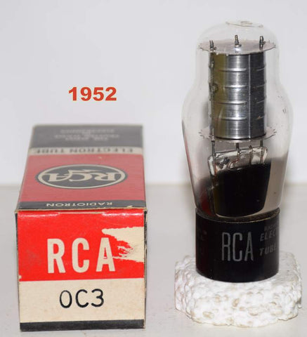 (!) 0C3 RCA like new 1952 reboxed (argon)