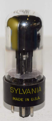 6X5GT Sylvania chrome top used/good 1956 (47/40 and 50/40)