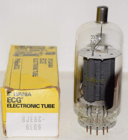 6JE6C=6LQ6 Sylvania NOS 1970's (89ma)