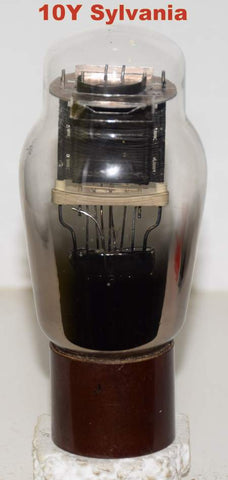 (!!) (single) 10Y=VT-25 SYLVANIA used/good 1940's (25.8ma)