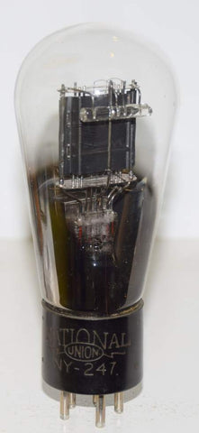 (!) NY-247=47 National Union Balloon used/good 1930's (22.6ma) (and strong Gm)