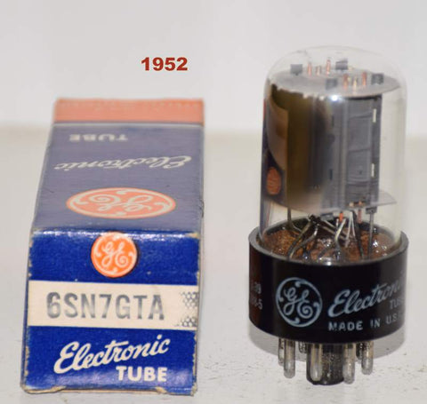 (!!!!) (Best Single) 6SN7GTA GE NOS