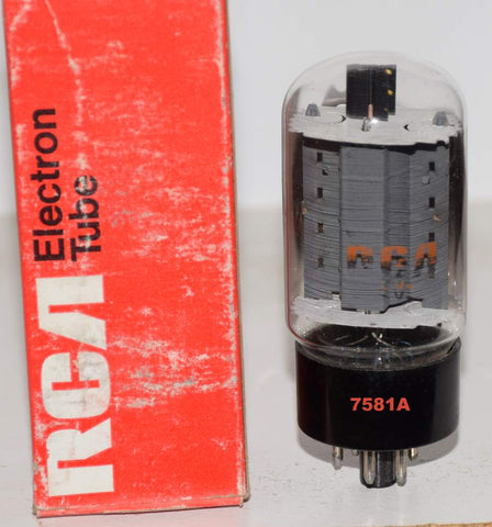 7581A GE branded RCA NOS 1974 (59.5ma)
