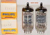 (!!!!) (Best Pair #2) 12AU7 Philips Holland NOS 1971-1972 dimpled disc halo (10.2/10.6ma and 11.2/11.6ma) (!!!!) (Best Pair #2) 12AU7 Philips Holland NOS 1971-1972 dimpled disc halo (10.2/10.6ma and 11.2/11.6ma)