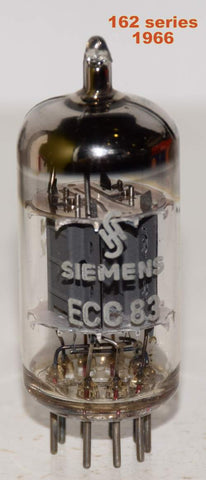 (!!!) (Best Value Single) 12AX7=ECC83 SIEMENS HALSKE GERMANY used/good 1966 (0.8/0.9ma)