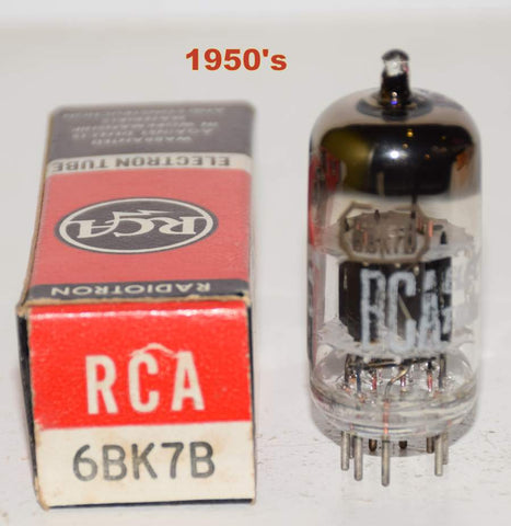 (!!!!) (Single) 6BK7B RCA NOS
