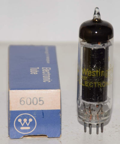 6005W Sylvania branded Westinghouse NOS 1970's (38.5ma)