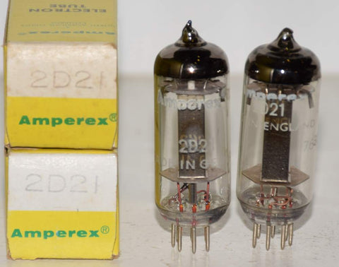 (PAIR) 2D21 Amperex Russian NOS 1970's (1 pair)