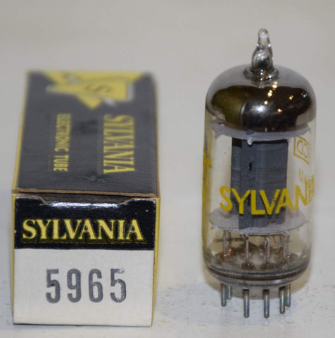 (!!) (Best Single) 5965 Sylvania NOS 1960's (21/19ma)