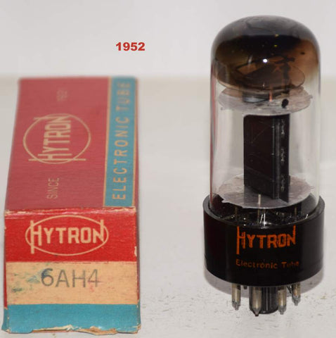 6AH4GT Sylvania branded Hytron narrow plate