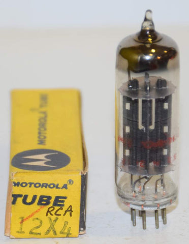 12X4 RCA Motorola black plates