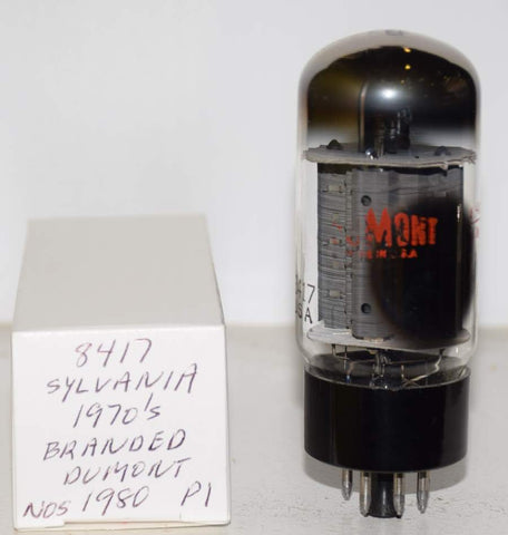 (!!!) (Single) 8417 Sylvania branded Dumont NOS 1980 (84ma)