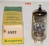(!!!!) (Best Amperex Pair) 6922 Amperex PQ and US Navy Amperex USA NOS 1962-1964 (19.0/18.2ma and 18.5/20.2ma) (close Gm matching) (Audio Research, Nova, CAT, CJ) (!!!!) (Best Amperex Pair) 6922 Amperex PQ and US Navy Amperex USA NOS 1962-1964 (19.0/18.2ma and 18.5/20.2ma) (close Gm matching) (Audio Research, Nova, CAT, CJ)
