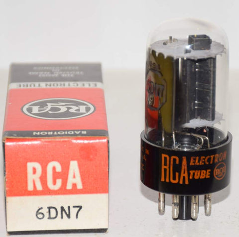 (BEST SINGLE) 6DN7 RCA NOS 1968 (38ma and 10.2ma)
