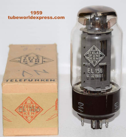 EL156 Telefunken Germany NOS (sold out) (50 watt power pentode)