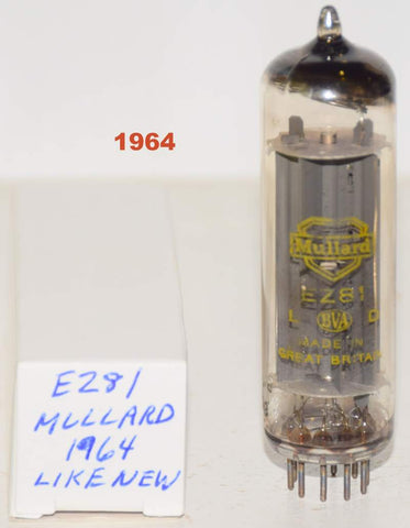 (!!!!) (Best Value Single) EZ81 Mullard Blackburn UK