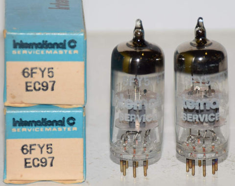(!) (Best Pair) 6FY5=EC97 International Servicemaster NOS made in JAPAN (23ma and 23.4ma)