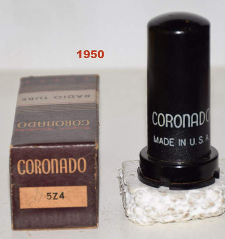 5Z4 GE Coronado NOS 1950 (48/40 and 50/40)