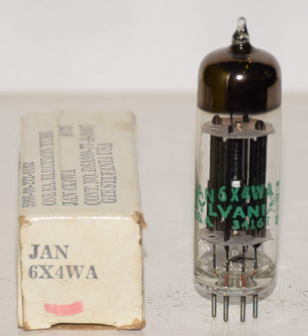 (!!!) (Best Single) JAN-6X4WA Sylvania NOS 1978 (56/40 and 56/40)