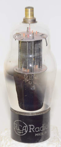 6F8G RCA Radiotron staggered black ribbed plates used/good 1940's (9.0/7.2ma)
