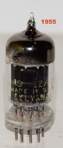 (!!!) (Single) JHS-12AX7 Sylvania black plates