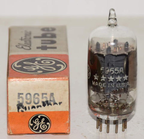 (!!) (Single) 5965A GE 5-Star NOS 1969 (14.8/11.8ma)