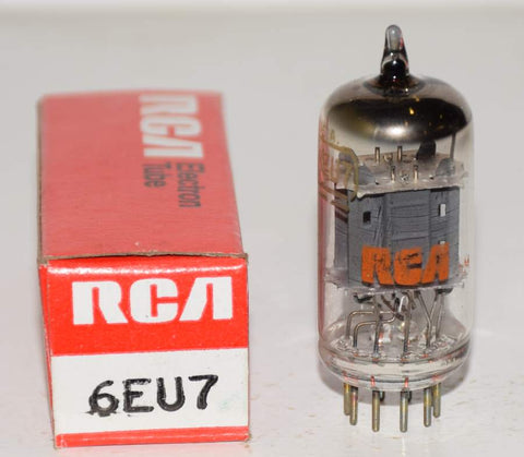 (!) (Recommended Single) 6EU7 RCA NOS 1970's (51/32 and 60/32)