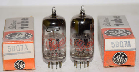 (READ REVIEW) 5BQ7A GE gray plates NOS large